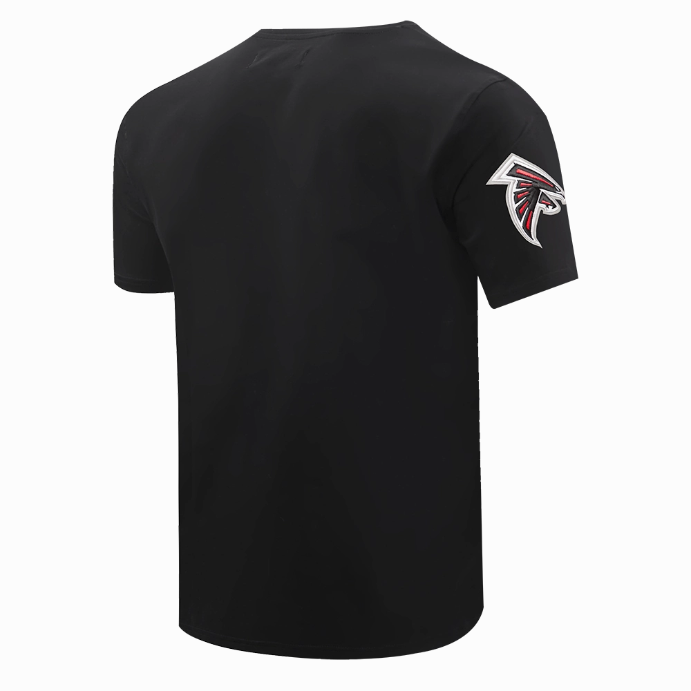 NFL ATLANTA  FALCONS CLASSIC CHENILLE MEN'S   TEE (BLACK)