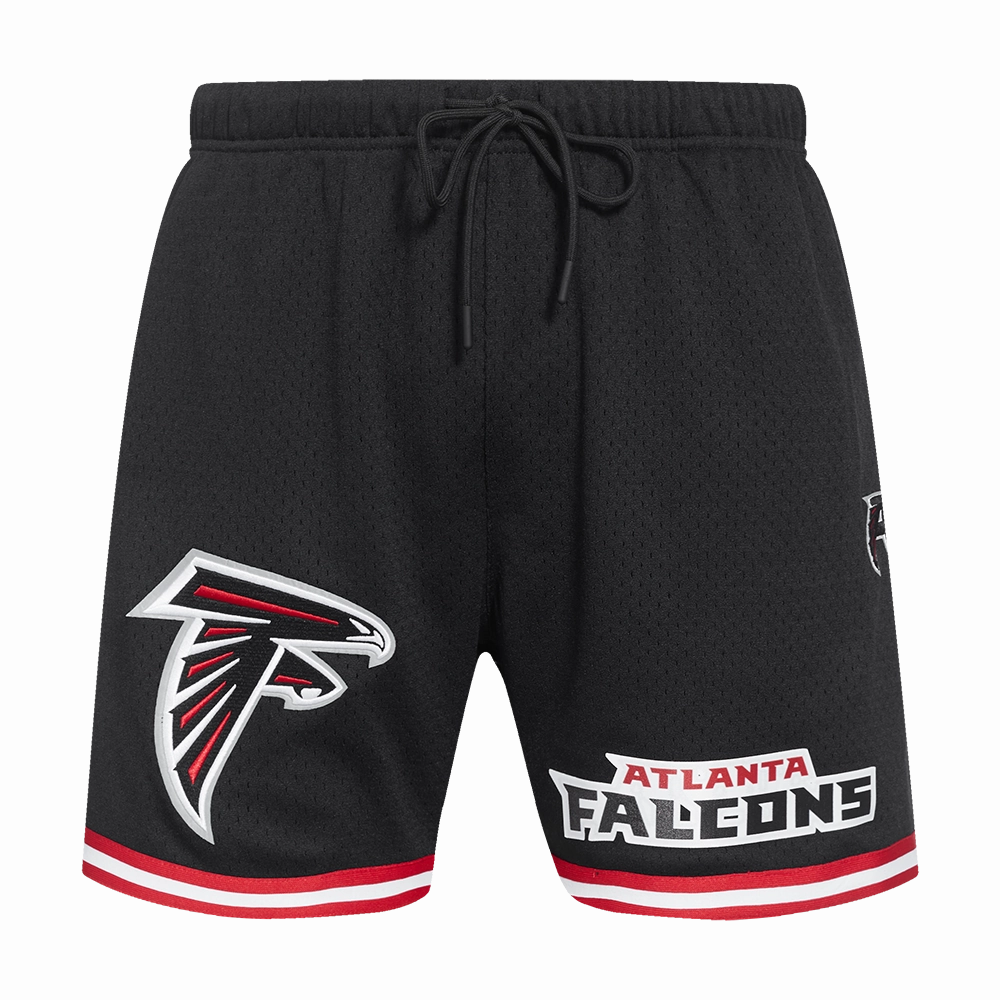 NFL ATLANTA FALCONS CLASSIC MEN'S MESH SHORT (BLACK/RED)