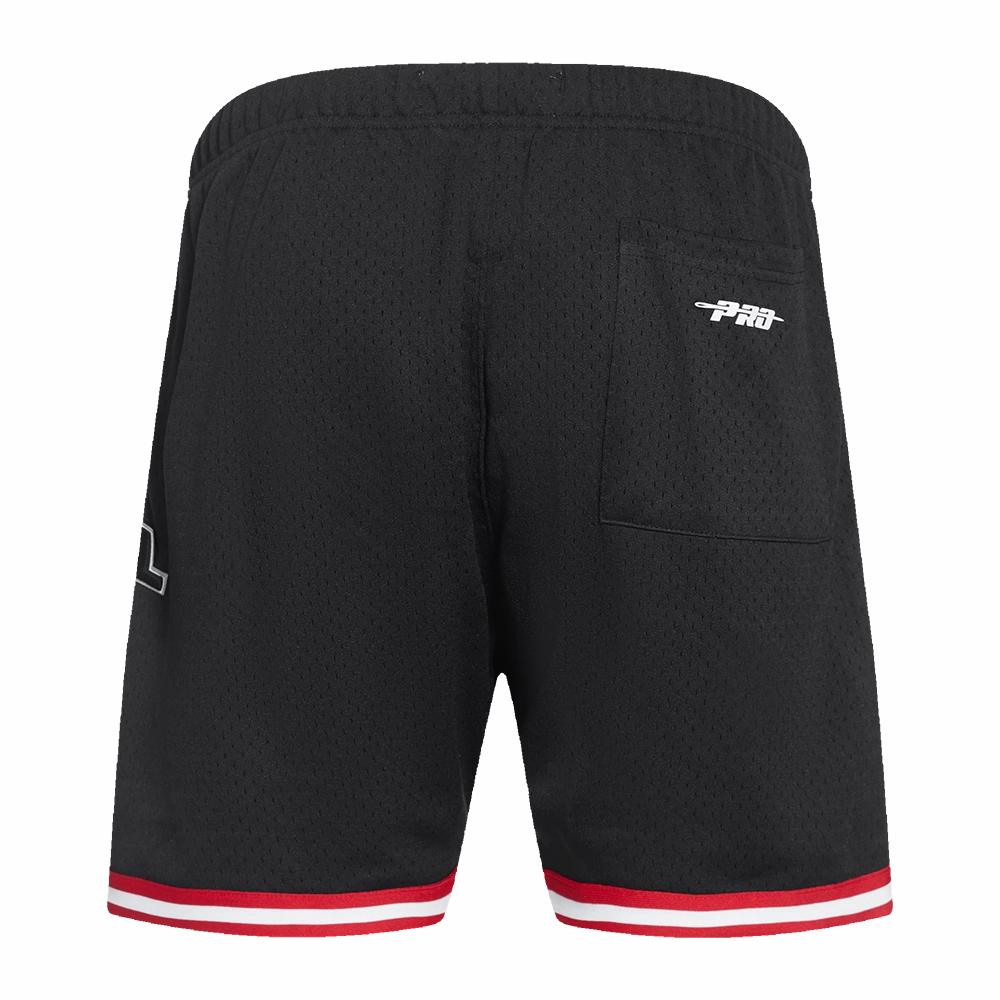 NFL ATLANTA FALCONS CLASSIC MEN'S MESH SHORT (BLACK/RED)