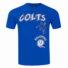 NFL BALTIMORE COLTS RETRO CLASSIC MEN'S STRIPED TEE (ROYAL BLUE)