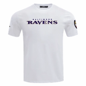 NFL BALTIMORE RAVENS CLASSIC CHENILLE   TEE (WHITE)