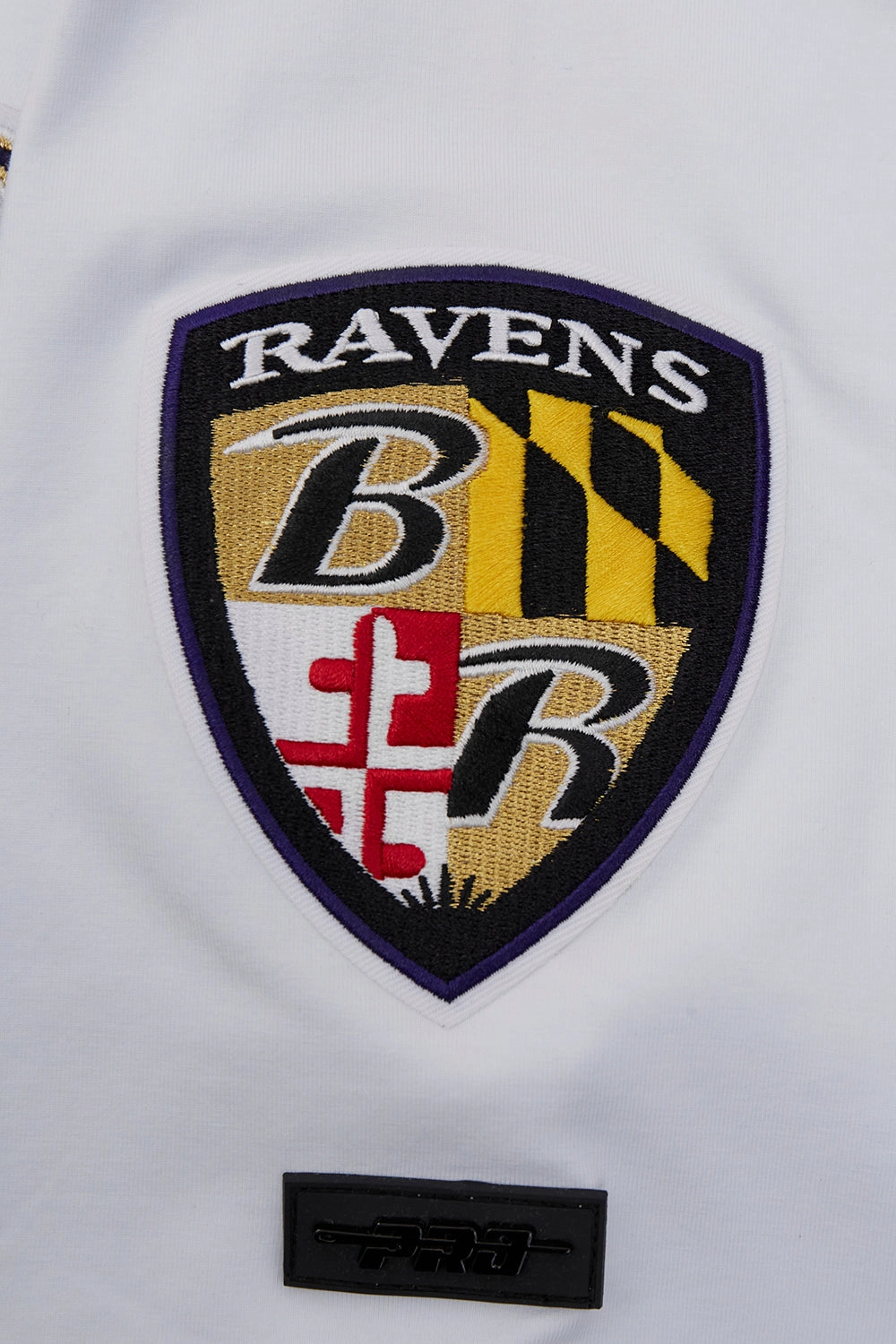 NFL BALTIMORE RAVENS CLASSIC CHENILLE   TEE (WHITE)