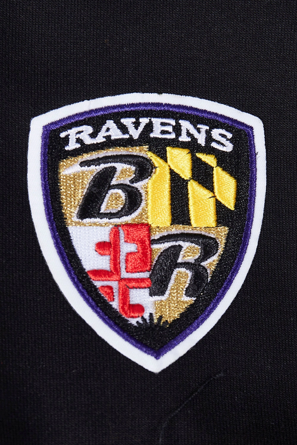 NFL BALTIMORE RAVENS CLASSIC CHENILLE MEN'S JOGGER (BLACK)