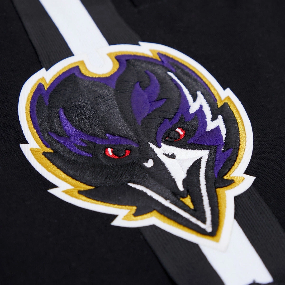 NFL BALTIMORE RAVENS CLASSIC CHENILLE MEN'S SHORT (BLACK)