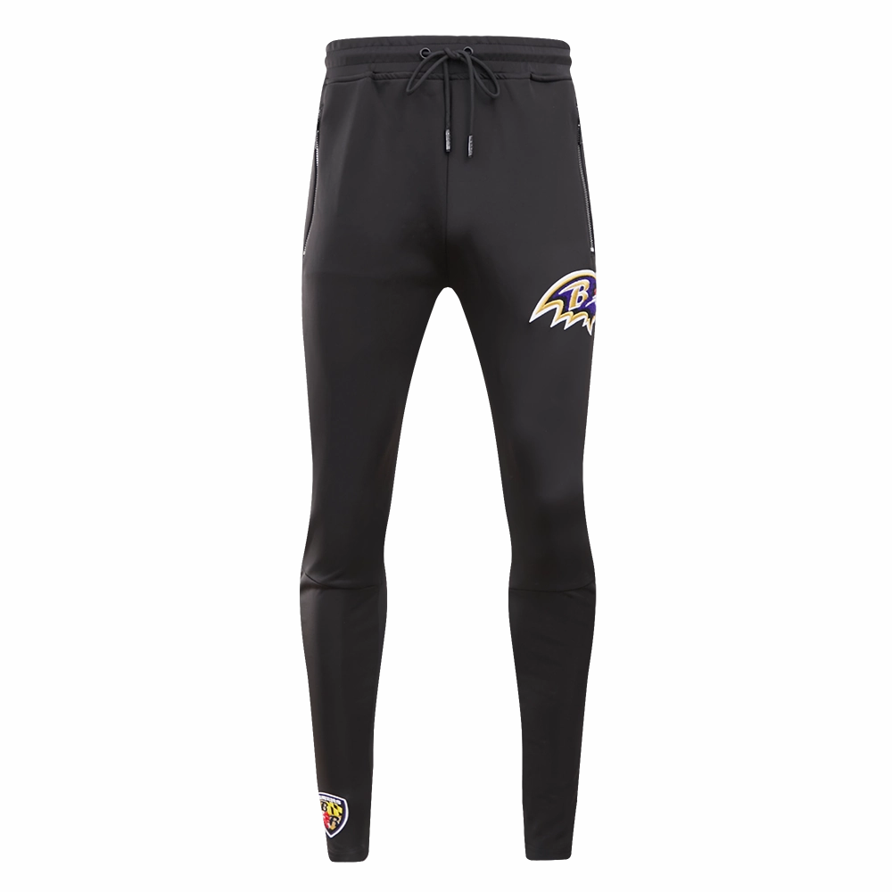 NFL BALTIMORE RAVENS CLASSIC MEN'S DK TRACK PANT (BLACK)