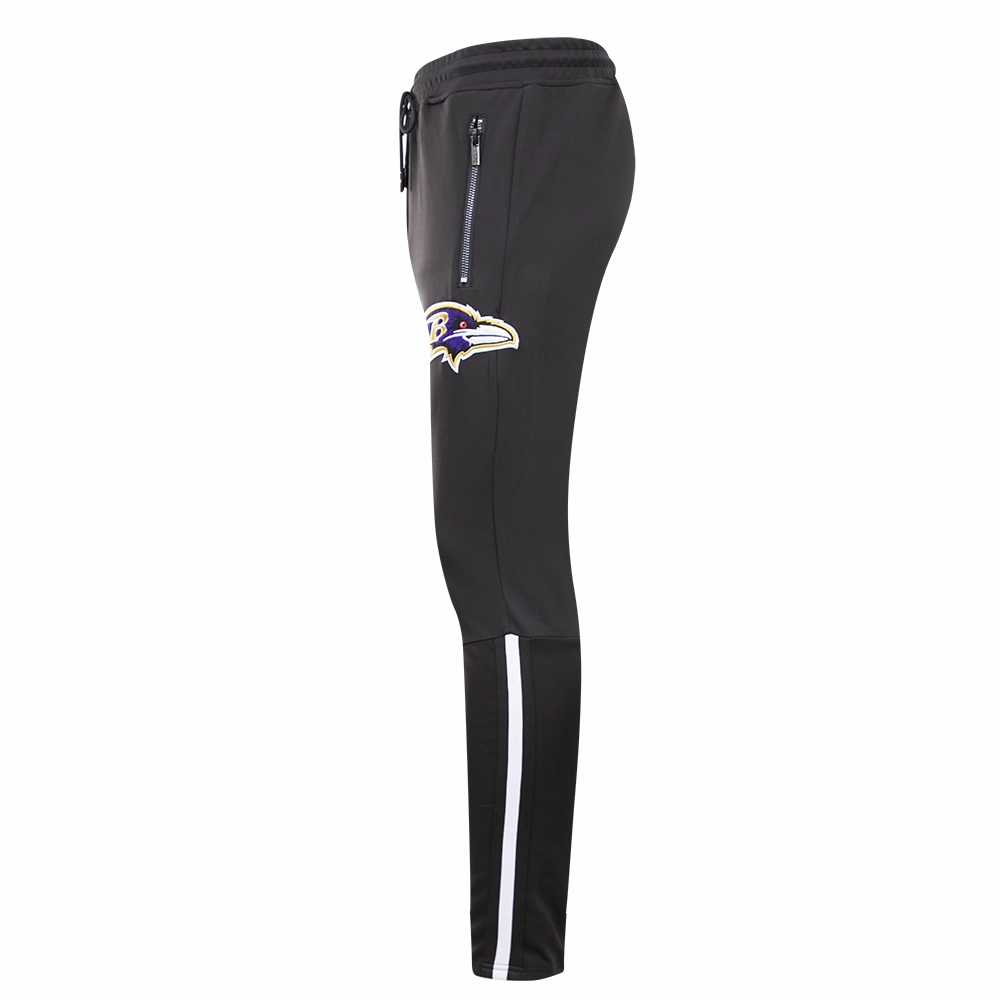 NFL BALTIMORE RAVENS CLASSIC MEN'S DK TRACK PANT (BLACK)