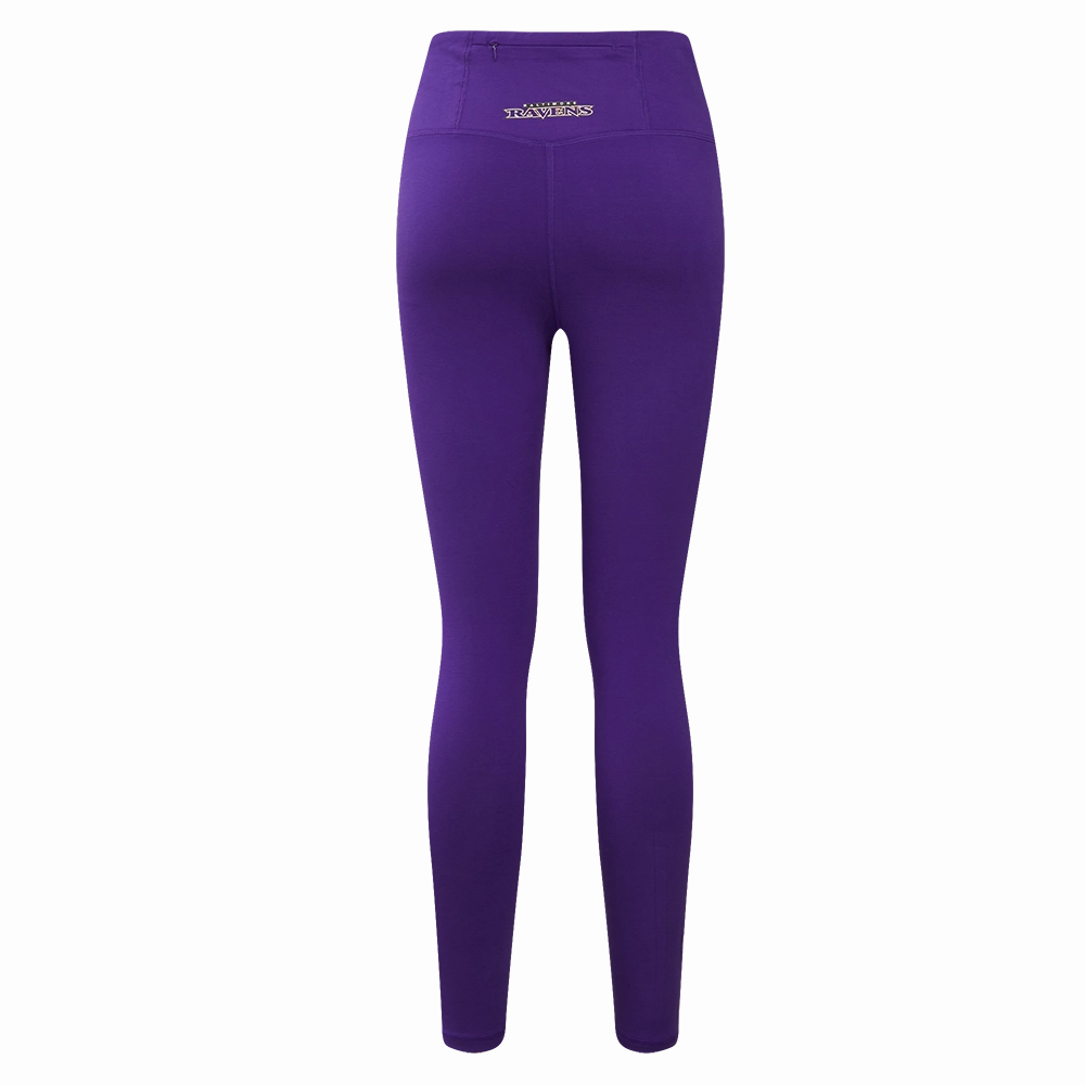 NFL BALTIMORE RAVENS CLASSIC WOMEN'S JERSEY LEGGING (PURPLE)