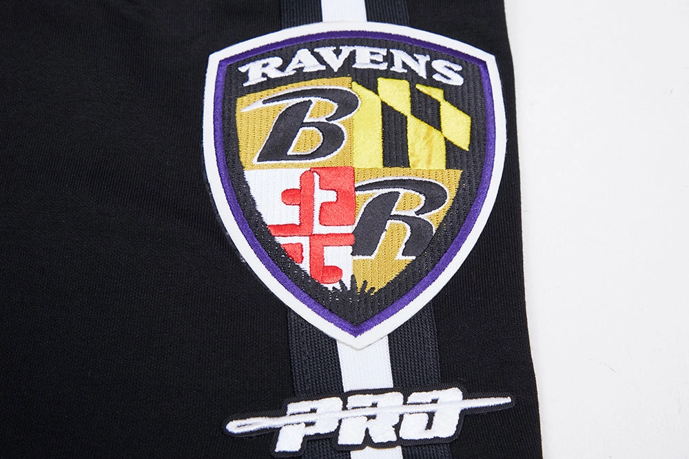 NFL BALTIMORE RAVENS LAMAR JACKSON #8 MEN'S SHORT (BLACK)