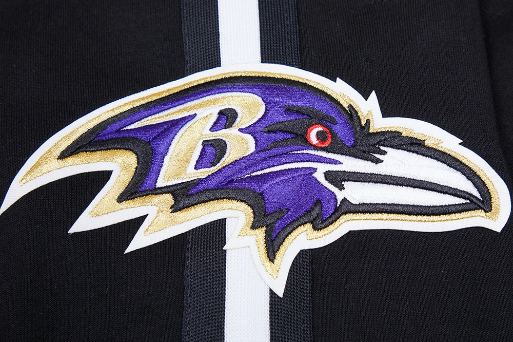NFL BALTIMORE RAVENS LAMAR JACKSON #8 MEN'S SHORT (BLACK)