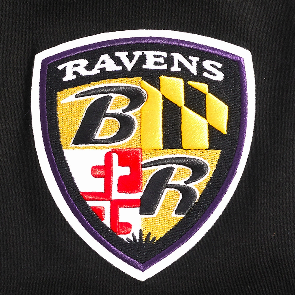 NFL BALTIMORE RAVENS LAMAR JACKSON #8 MEN'S TEE (BLACK)
