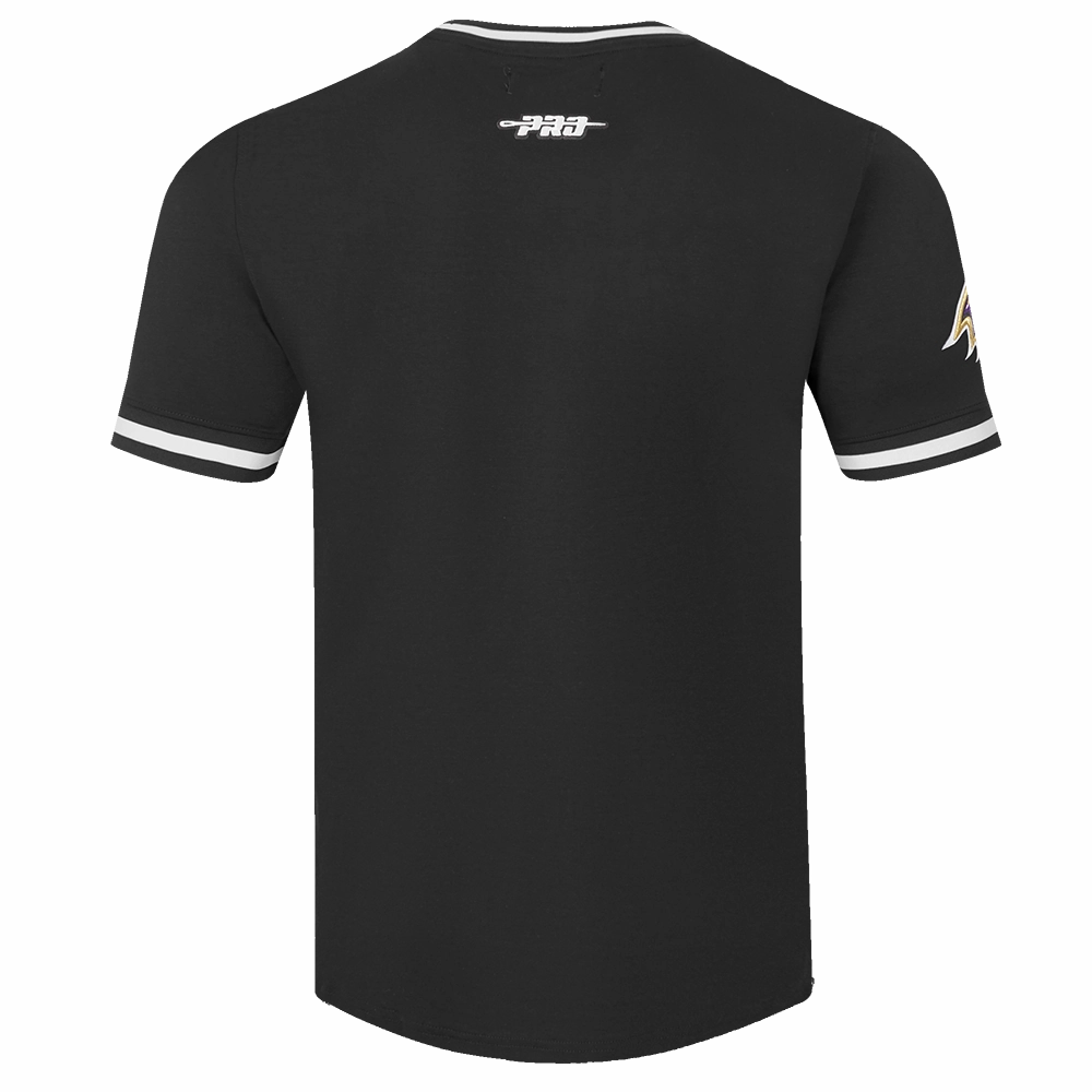 NFL BALTIMORE RAVENS LAMAR JACKSON #8 MEN'S TEE (BLACK)