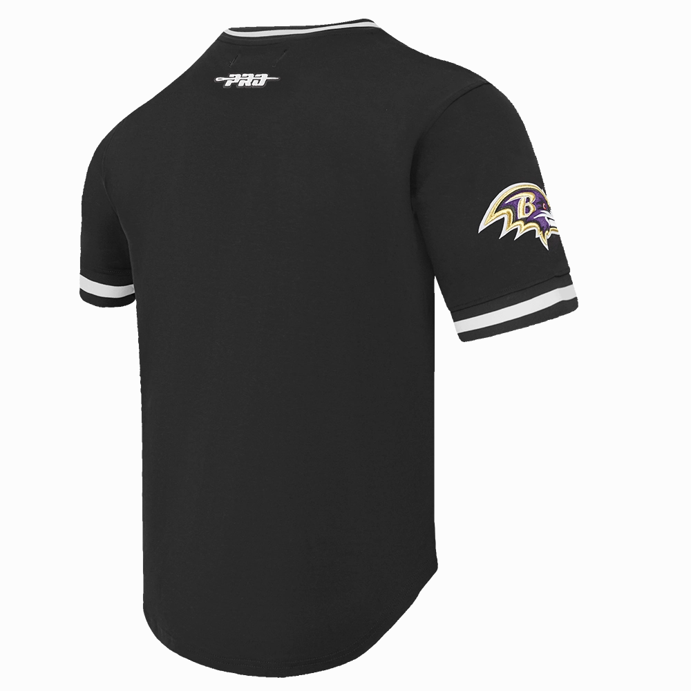 NFL BALTIMORE RAVENS LAMAR JACKSON #8 MEN'S TEE (BLACK)
