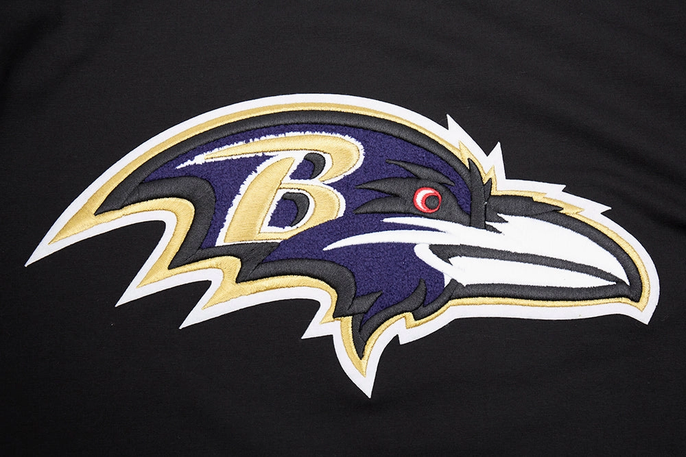 NFL BALTIMORE RAVENS MASHUP MEN'S TEE (BLACK)