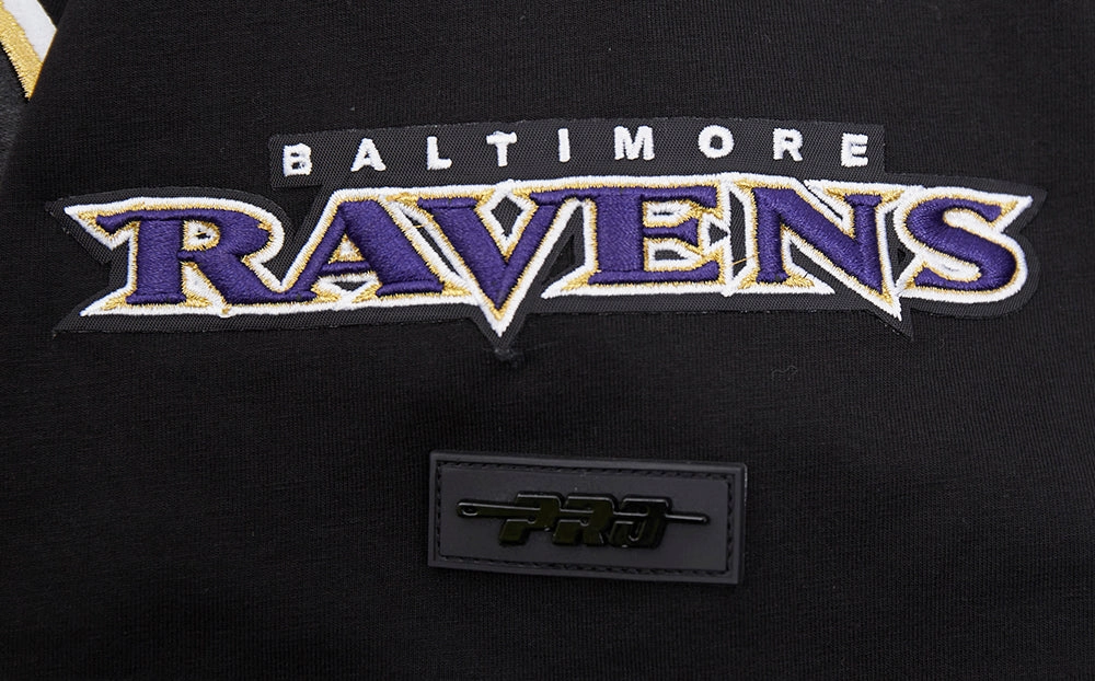 NFL BALTIMORE RAVENS MASHUP MEN'S TEE (BLACK)