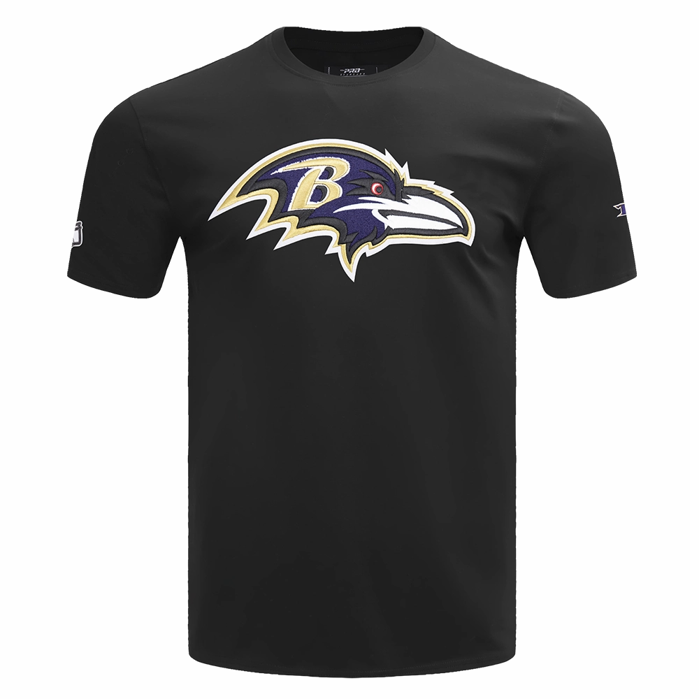 NFL BALTIMORE RAVENS MASHUP MEN'S TEE (BLACK)
