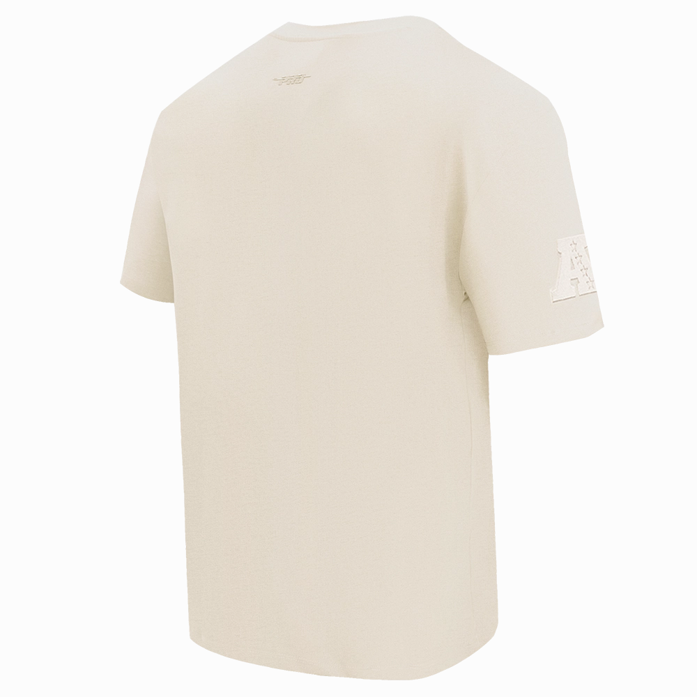 NFL BALTIMORE RAVENS NEUTRAL MEN'S DROP SHOULDER TEE (EGGSHELL)