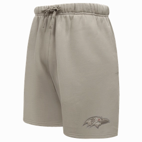 NFL BALTIMORE RAVENS NEUTRAL MEN'S SHORT (TAUPE)