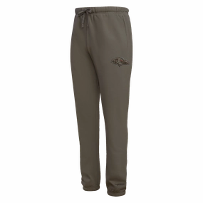 NFL BALTIMORE RAVENS NEUTRAL MEN'S SWEATPANT (DARK TAUPE)