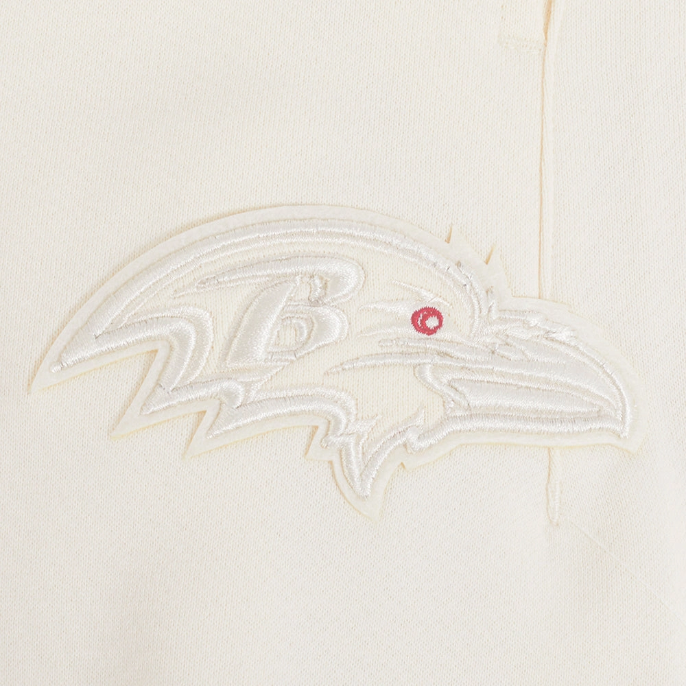 NFL BALTIMORE RAVENS NEUTRAL MEN'S SWEATPANT (EGGSHELL)