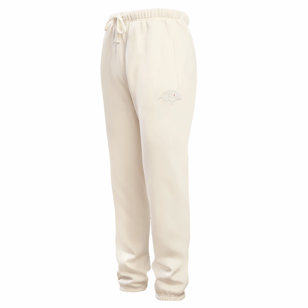 NFL BALTIMORE RAVENS NEUTRAL MEN'S SWEATPANT (EGGSHELL)