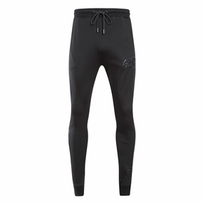 NFL BALTIMORE RAVENS TRIPLE BLACK LOGO MEN'S JOGGER (TRIPLE BLACK)