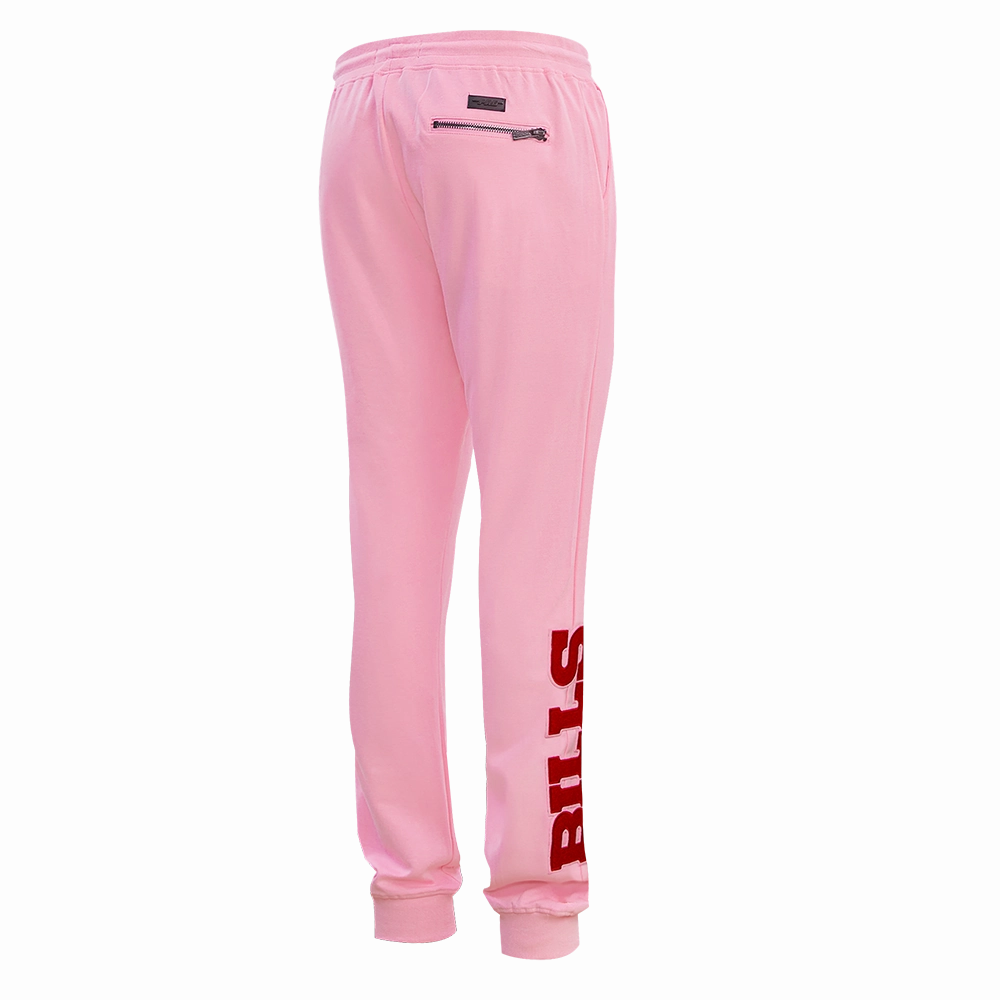 NFL BUFFALO BILLS CLASSIC CHENILLE MEN'S JOGGER (PINK)