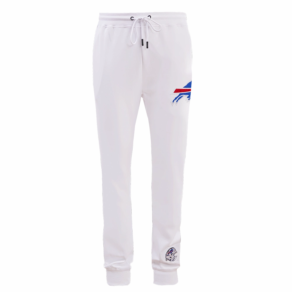 NFL BUFFALO BILLS CLASSIC CHENILLE MEN'S JOGGER (WHITE)