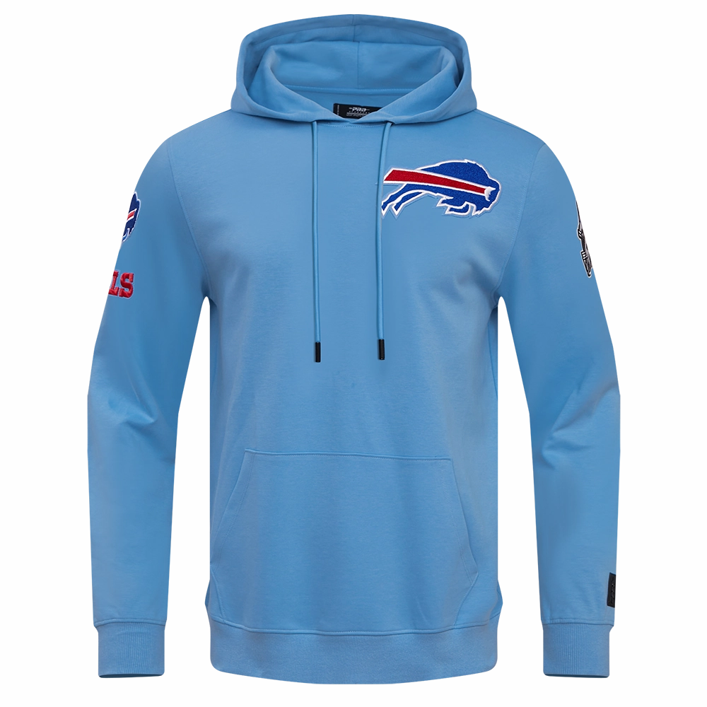NFL BUFFALO BILLS CLASSIC CHENILLE MEN'S PO HOODIE (UNIVERSITY BLUE)