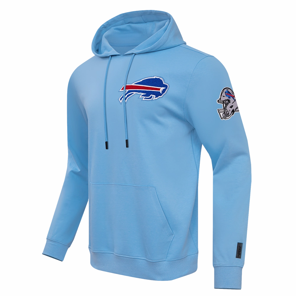 NFL BUFFALO BILLS CLASSIC CHENILLE MEN'S PO HOODIE (UNIVERSITY BLUE)