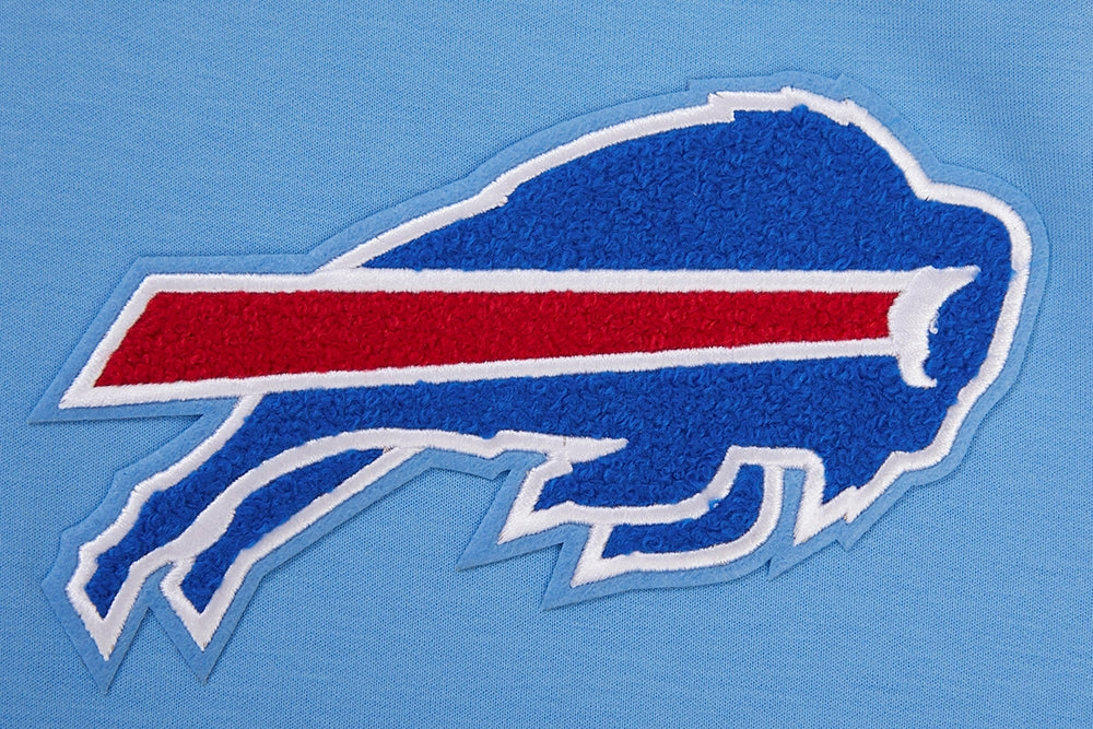 NFL BUFFALO BILLS CLASSIC CHENILLE MEN'S PO HOODIE (UNIVERSITY BLUE)