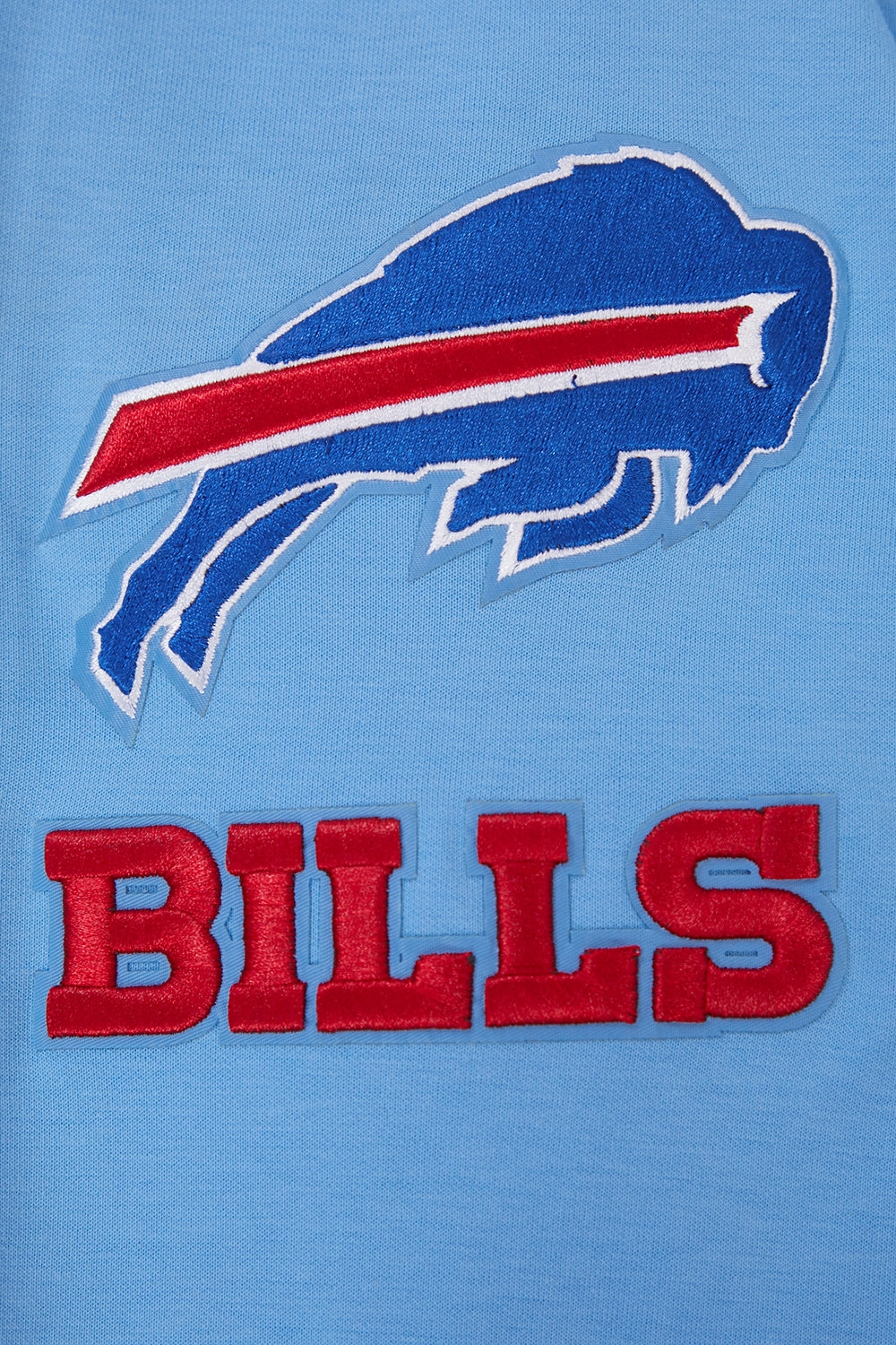 NFL BUFFALO BILLS CLASSIC CHENILLE MEN'S PO HOODIE (UNIVERSITY BLUE)