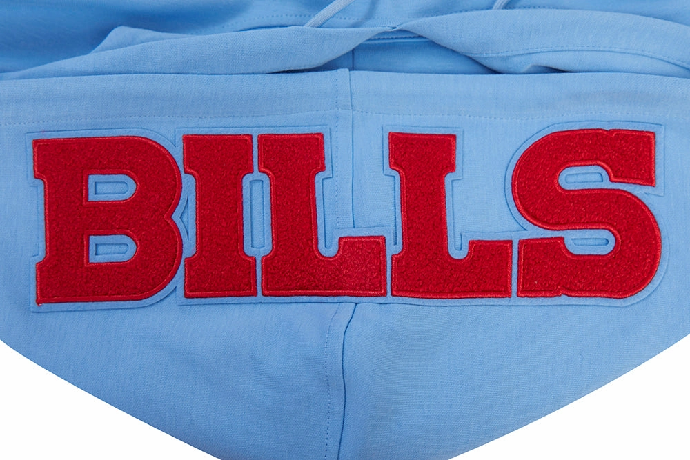 NFL BUFFALO BILLS CLASSIC CHENILLE MEN'S PO HOODIE (UNIVERSITY BLUE)
