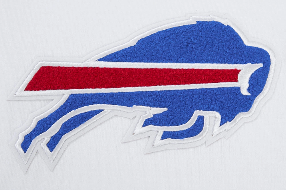 NFL BUFFALO BILLS CLASSIC CHENILLE MEN'S PO HOODIE (WHITE)