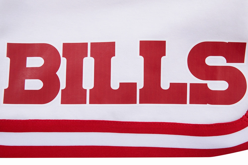 NFL BUFFALO BILLS CLASSIC CHENILLE MEN'S SHORT (WHITE)
