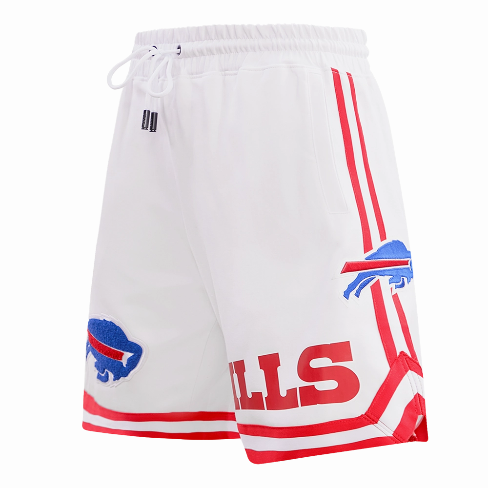 NFL BUFFALO BILLS CLASSIC CHENILLE MEN'S SHORT (WHITE)