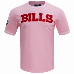 NFL BUFFALO BILLS CLASSIC CHENILLE MEN'S TEE (PINK)