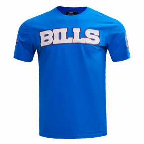NFL BUFFALO BILLS CLASSIC CHENILLE MEN'S TEE (ROYAL BLUE)