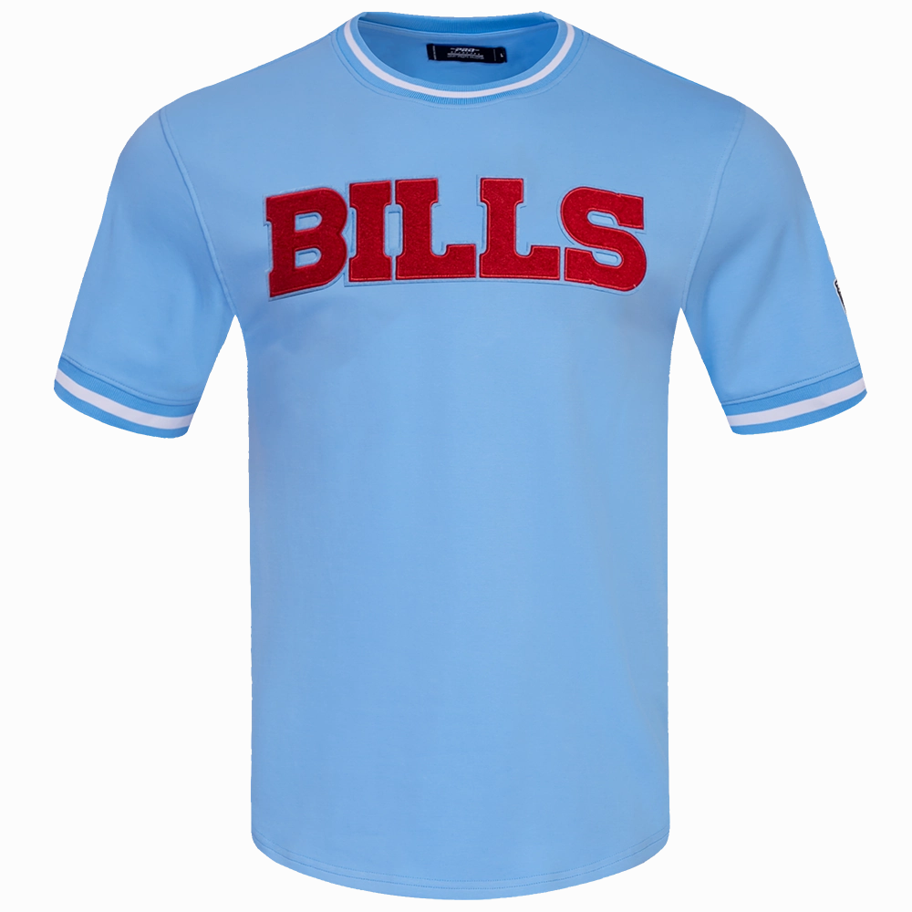 NFL BUFFALO BILLS CLASSIC CHENILLE MEN'S TEE (UNIVERSITY BLUE)