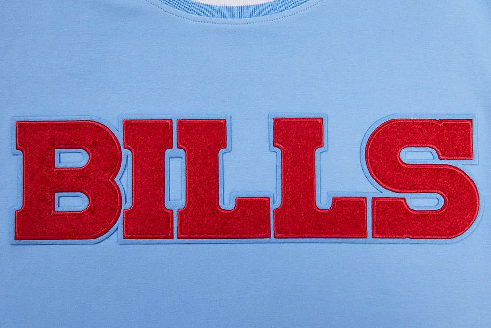 NFL BUFFALO BILLS CLASSIC CHENILLE MEN'S TEE (UNIVERSITY BLUE)