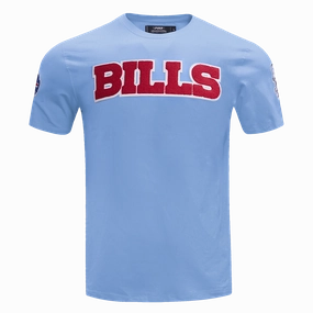 NFL BUFFALO BILLS CLASSIC CHENILLE MEN'S TEE (UNIVERSITY BLUE)