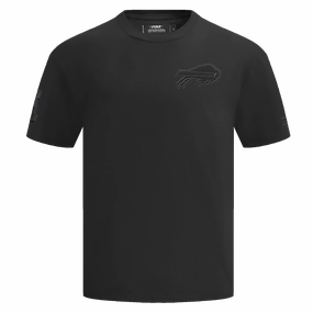 NFL BUFFALO BILLS NEUTRAL DROP SHOULDER MEN'S TEE (BLACK)