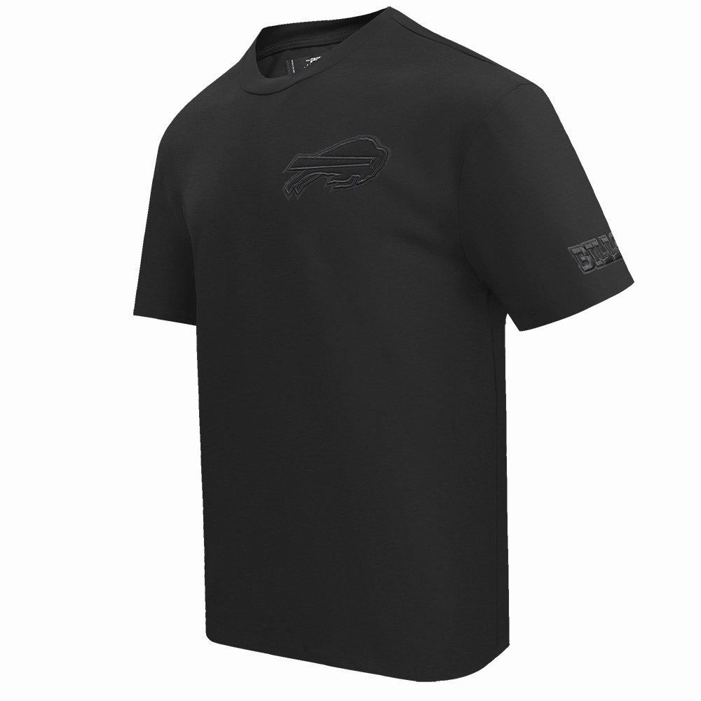 NFL BUFFALO BILLS NEUTRAL DROP SHOULDER MEN'S TEE (BLACK)