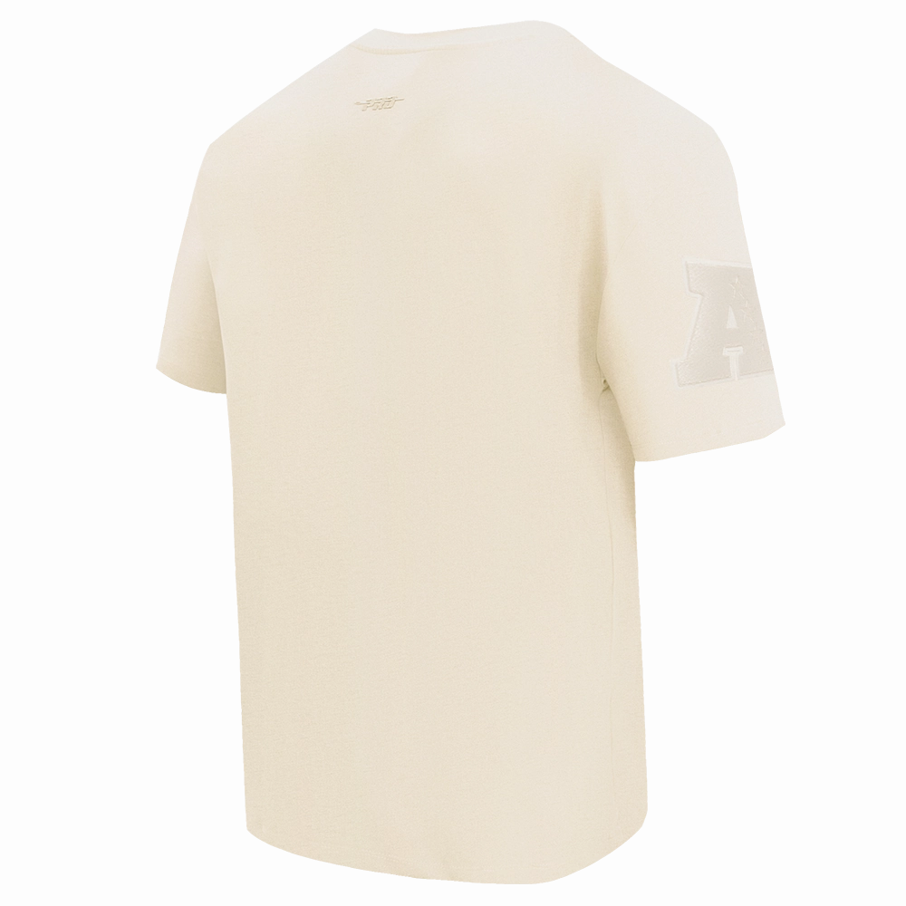 NFL BUFFALO BILLS NEUTRAL DROP SHOULDER MEN'S TEE (EGGSHELL)