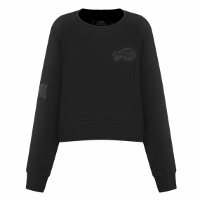 NFL BUFFALO BILLS NEUTRAL WOMEN'S CREWNECK (BLACK)
