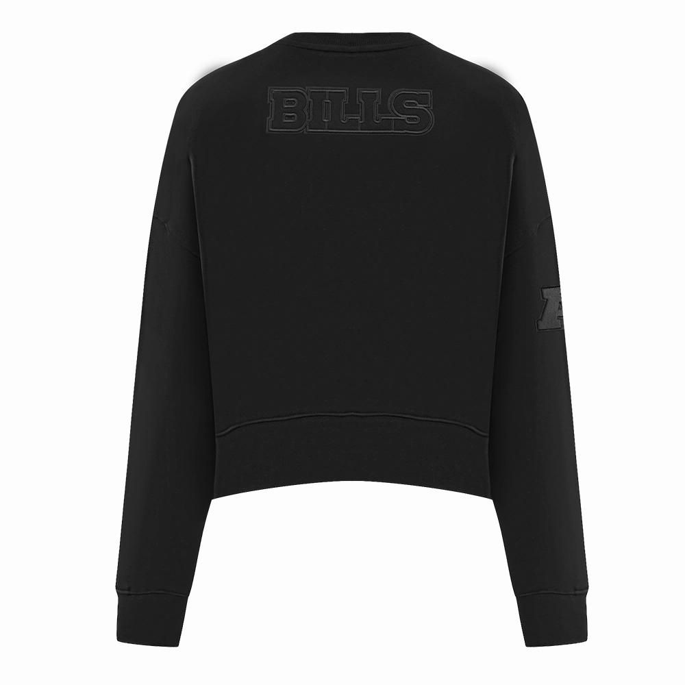 NFL BUFFALO BILLS NEUTRAL WOMEN'S CREWNECK (BLACK)