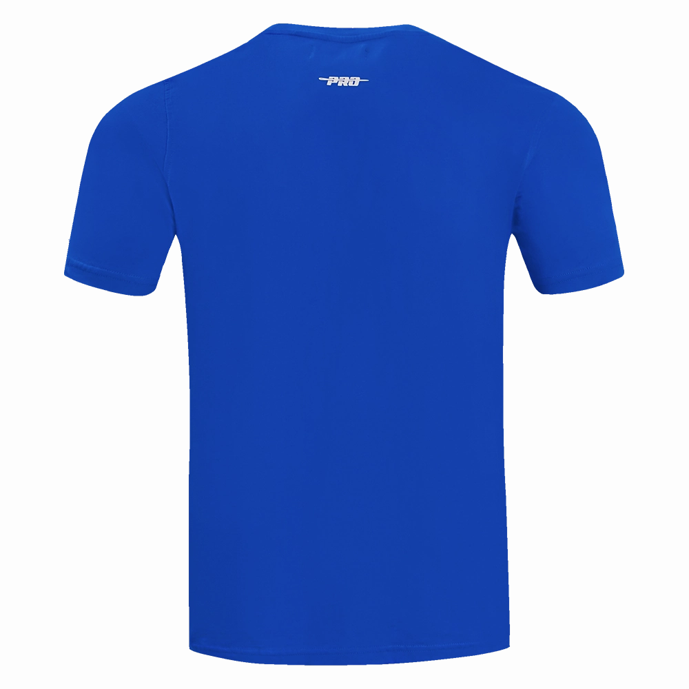 NFL BUFFALO BILLS OLD ENGLISH MEN'S TEE (ROYAL BLUE)