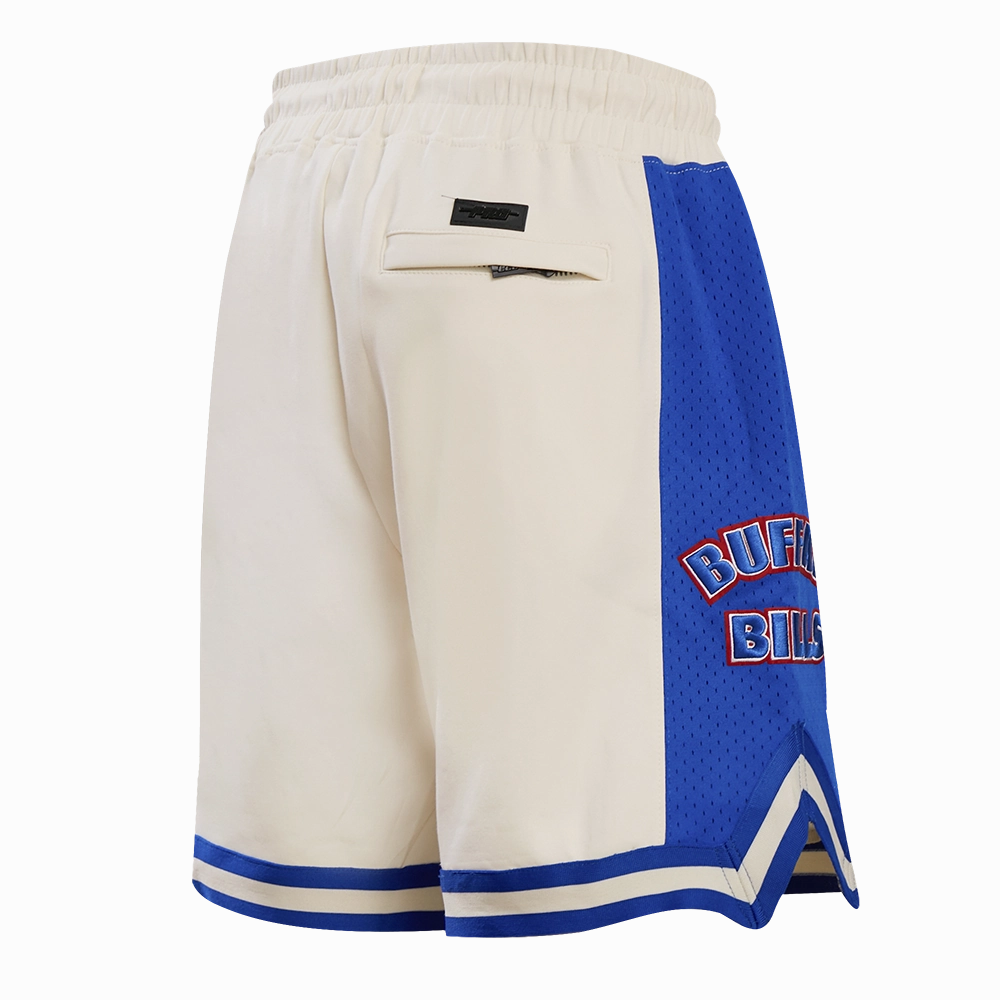NFL BUFFALO BILLS RETRO CLASSIC MEN'S 2.0 SHORT (EGGSHELL/ ROYAL BLUE)