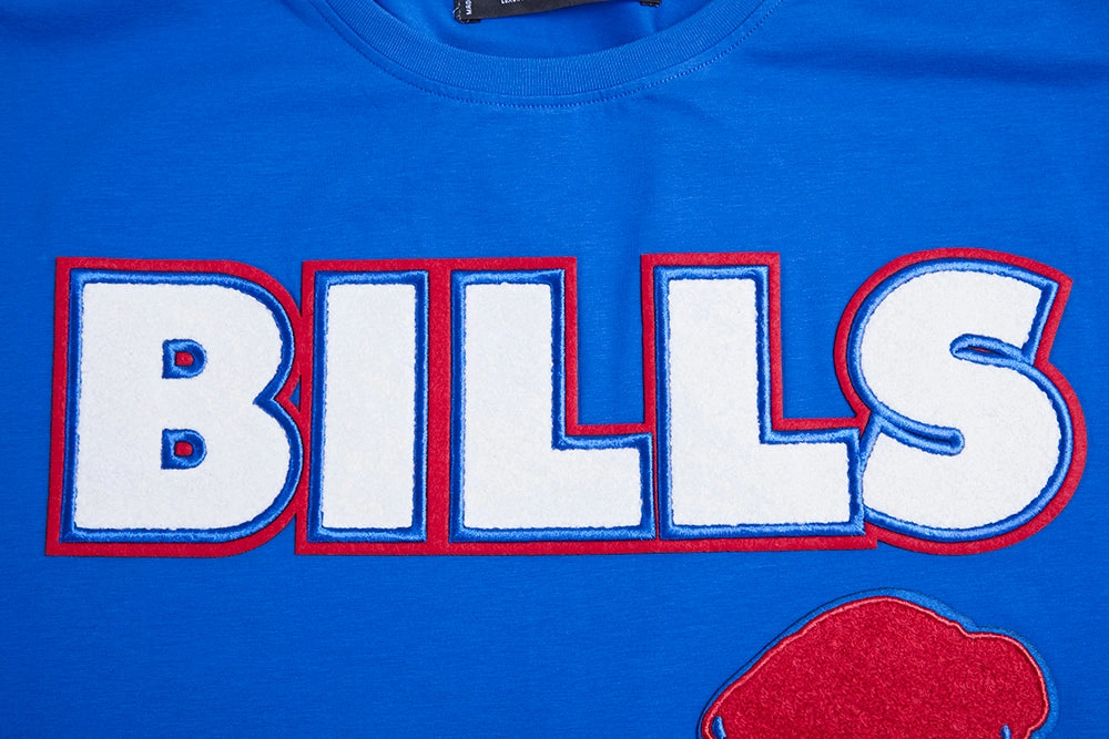 NFL BUFFALO BILLS RETRO CLASSIC MEN'S STRIPED TEE (ROYAL BLUE/RED)