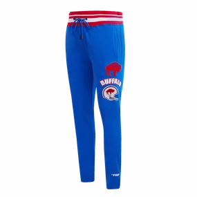 NFL BUFFALO BILLS RETRO CLASSIC MEN'S SWEATPANT (ROYAL BLUE/RED)