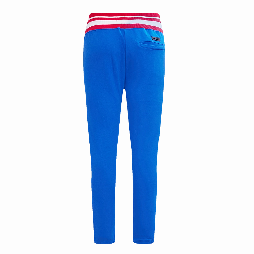 NFL BUFFALO BILLS RETRO CLASSIC MEN'S SWEATPANT (ROYAL BLUE/RED)